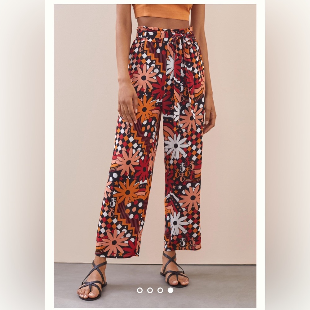 Anthropology Farm Rio Wide-leg Pants M
